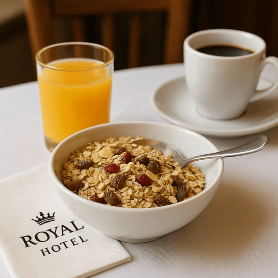 Frühstück Royal Hotel
